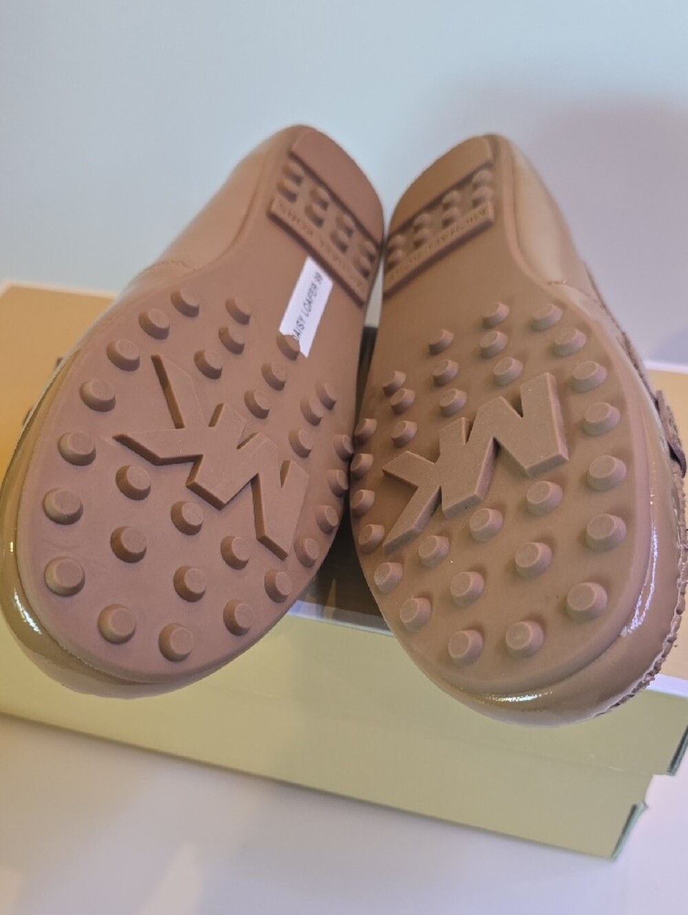 Michael Kors Daisy Loafers in Nude Beige/Tan - Picture 6 of 8